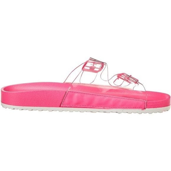 DV Dolce Vita Women's SEETHRU Slide Sandal in Pink - Size 7 - Picture 5 of 5